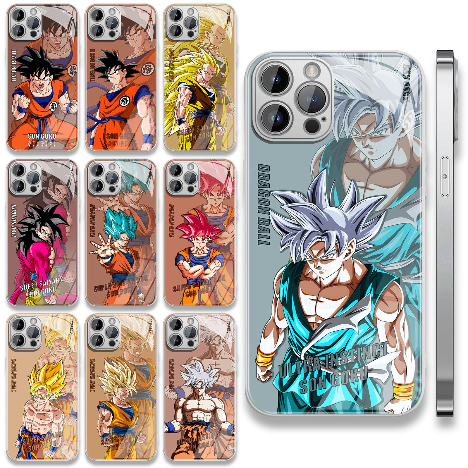 Amazon.co.jp: ドラゴンボール スマホケース 孫悟空 iphone15promax